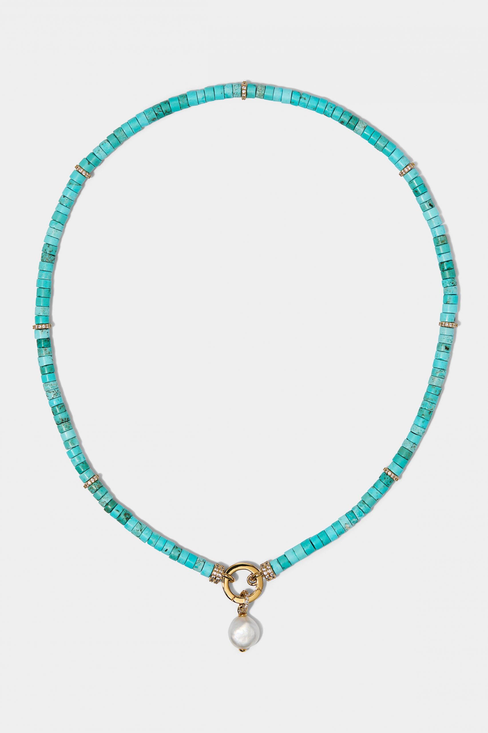 Nadri BEADS OF PARADISE FRESHWATER PEARL PENDANT NECKLACE
