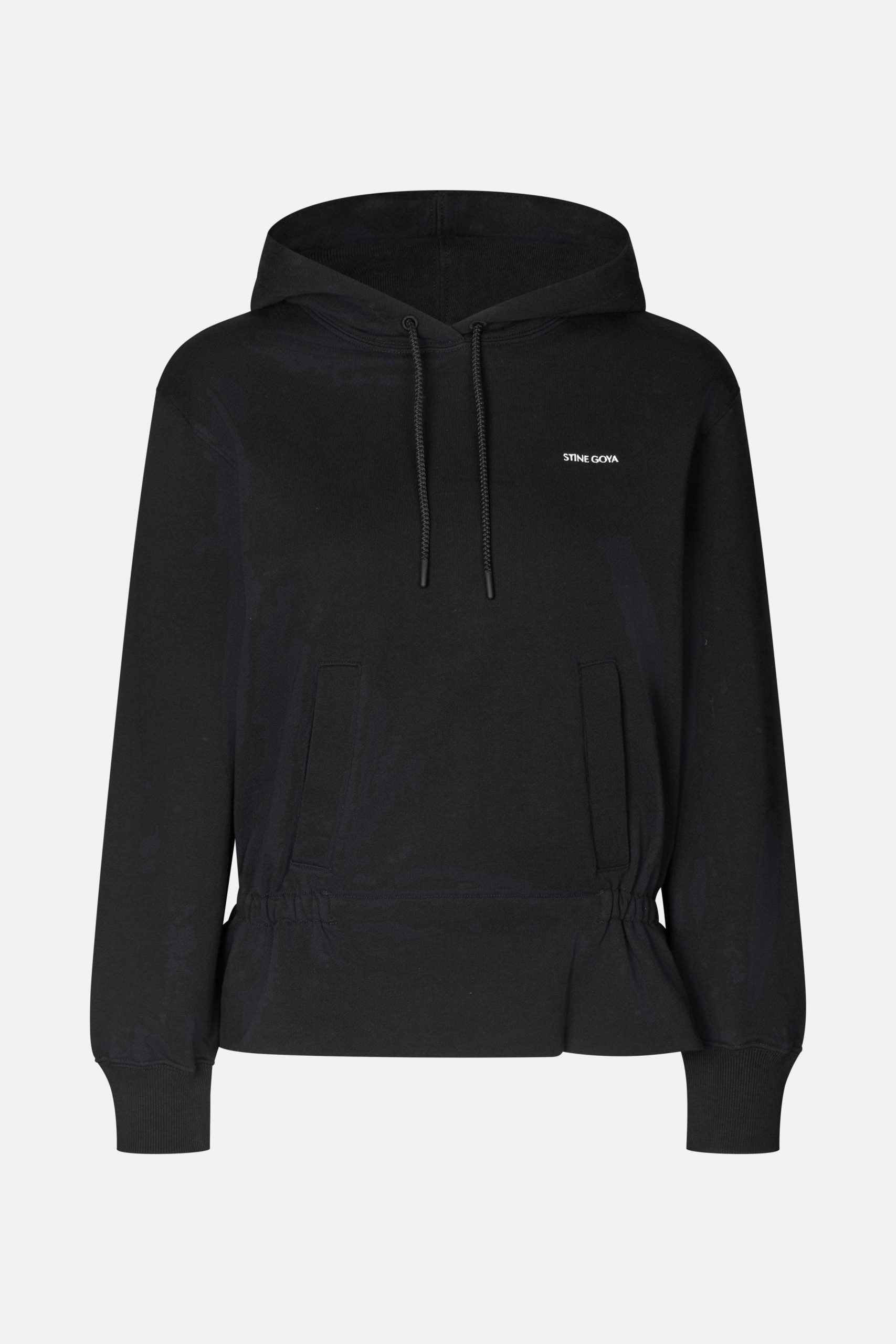 Stine Goya Cinched Waist Sweatshirt - Black