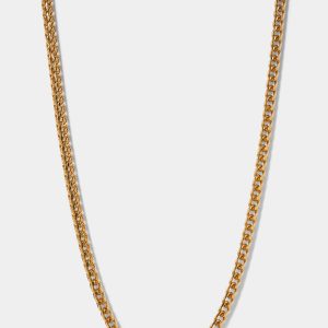 Nadri 20" 18KT GOLD DIAMOND-CUT FRANCO CHAIN 3.3MM NECKLACE