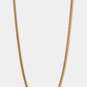 Nadri 22" 18KT GOLD DIAMOND-CUT CUBAN CHAIN 2.75MM NECKLACE