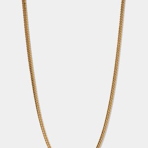 Nadri 20" 18KT GOLD DIAMOND-CUT CUBAN CHAIN 2.75MM NECKLACE