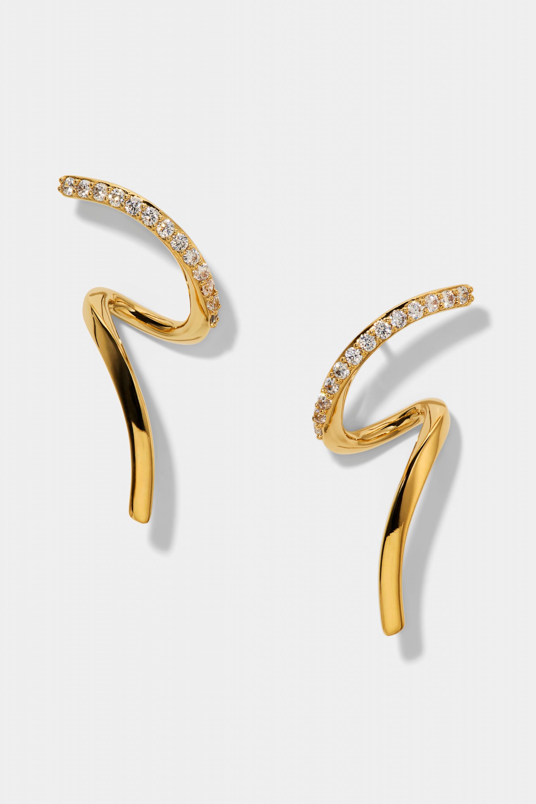 Nadri MUSE TWIRL STUD EARRINGS
