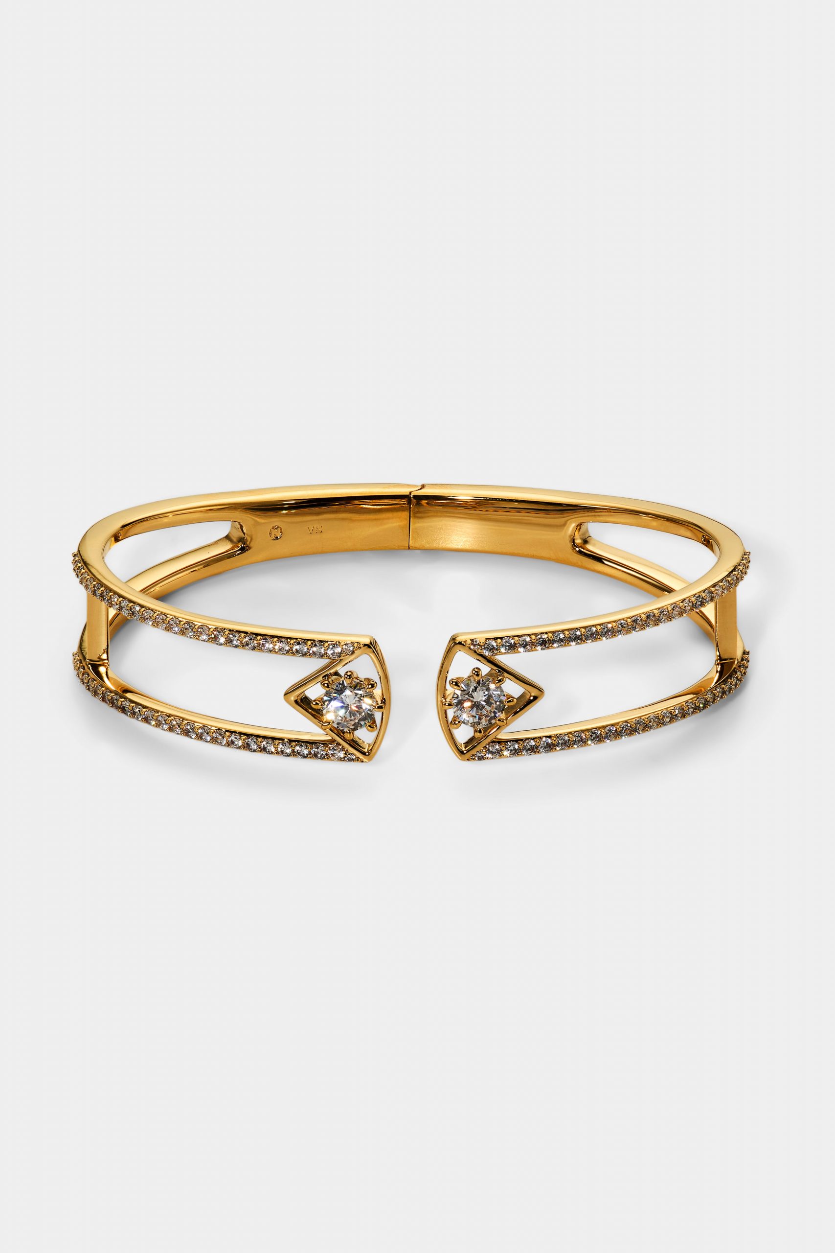 Nadri CELINE WIDE HINGE BRACELET