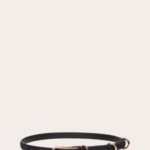 Little Liffner Three Keepers Belt Black Suede