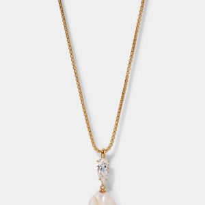 Nadri LONDON 22" FRESHWATER PEARL PENDANT NECKLACE