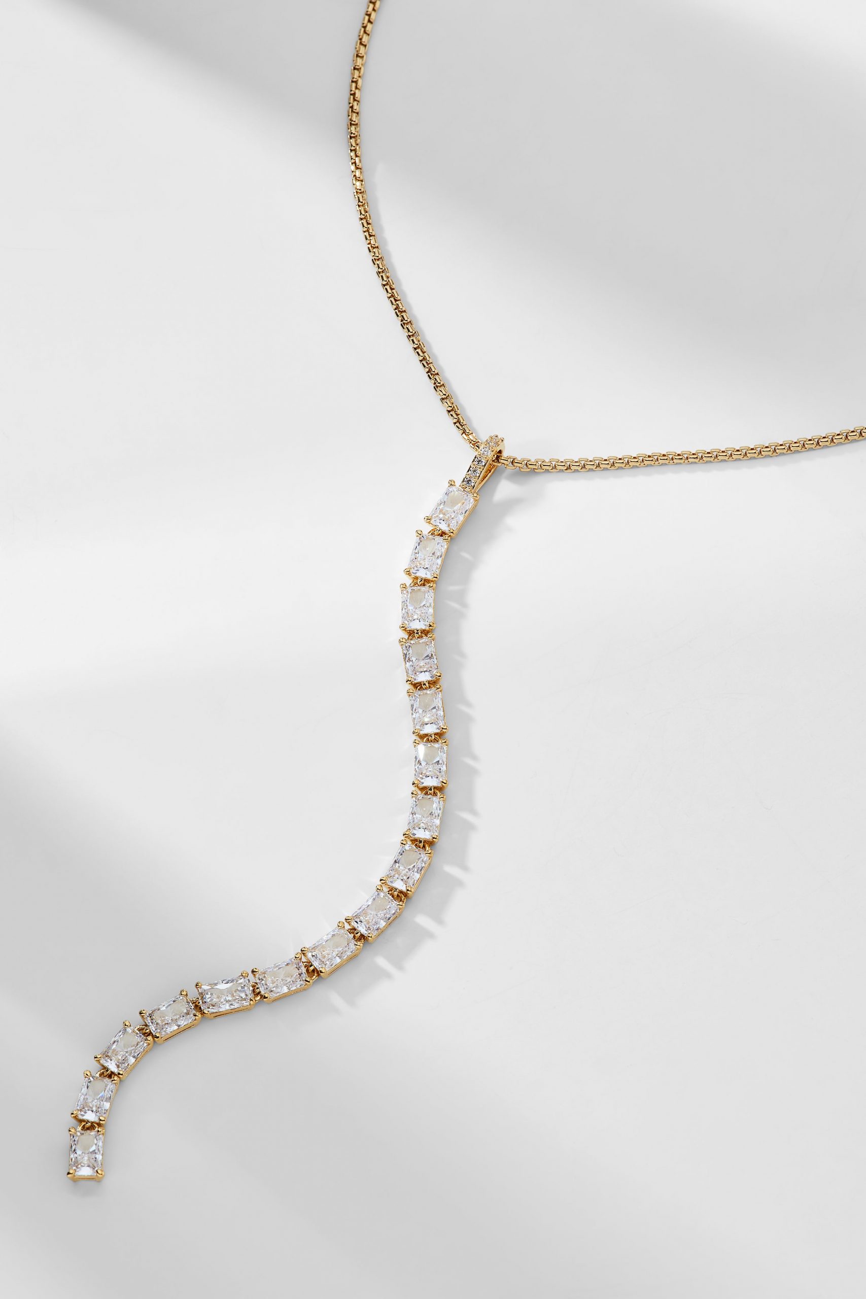 Nadri A LA CARTE CZ LINEAR Y NECKLACE