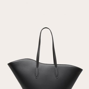 Little Liffner Tulip Shoulder Bag Medium Black