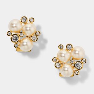 Nadri UNDER THE SEA CLUSTER STUD EARRINGS
