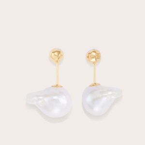 Little Liffner Pearl Mini Barbell Gold