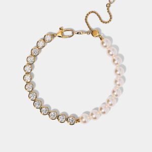 Nadri UNDER THE SEA MIXED LINE BRACELET