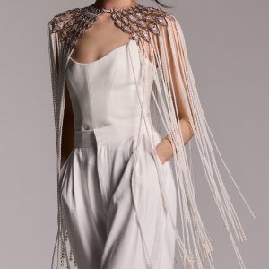 Nadri PEARL AND CZ CAPE