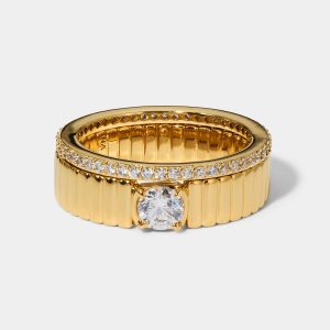 Nadri DELANCEY SOLITAIRE RING SET