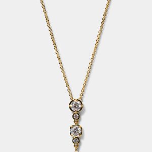 Nadri DELANCEY SHORT Y NECKLACE