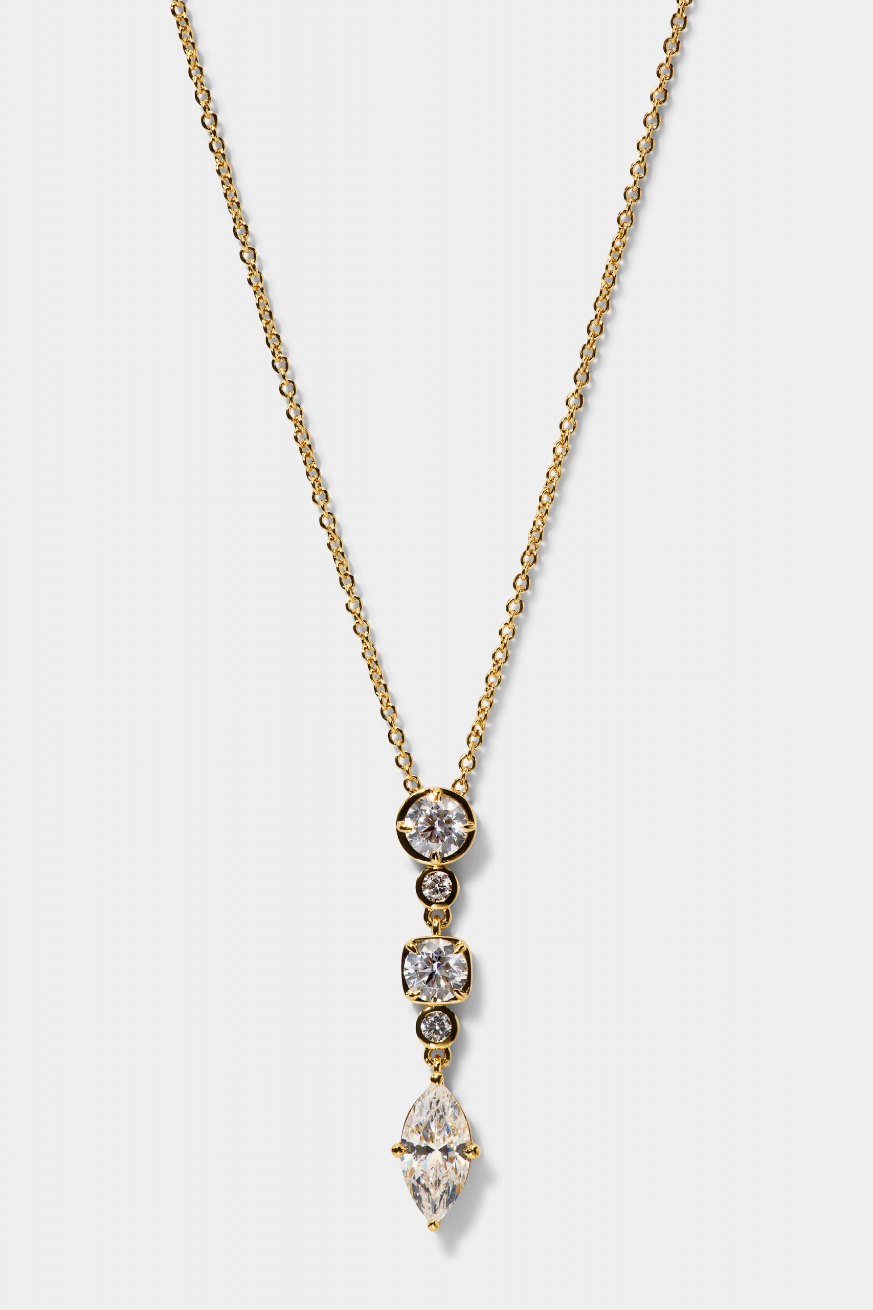 Nadri DELANCEY SHORT Y NECKLACE