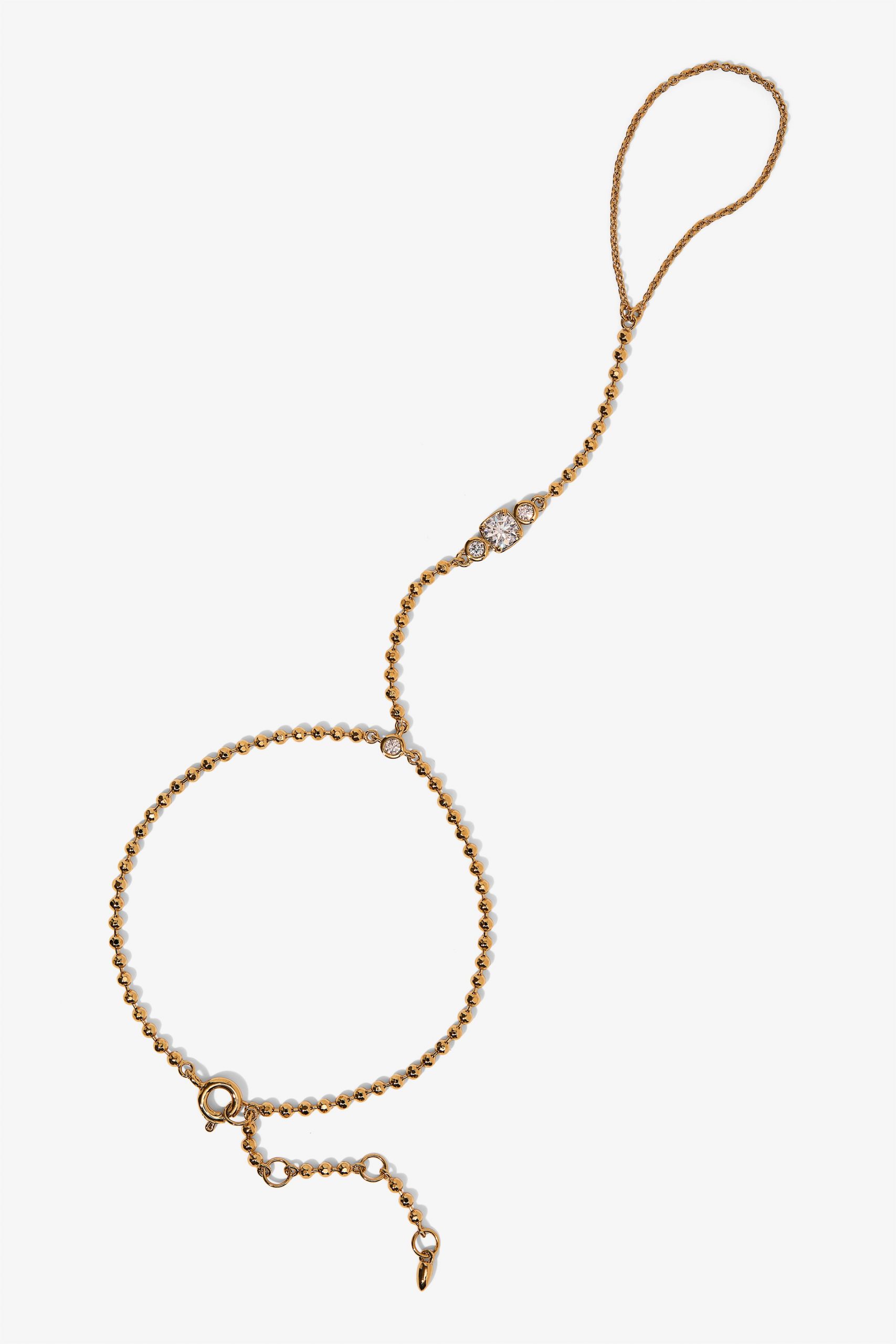 Nadri DELANCEY HAND CHAIN BRACELET