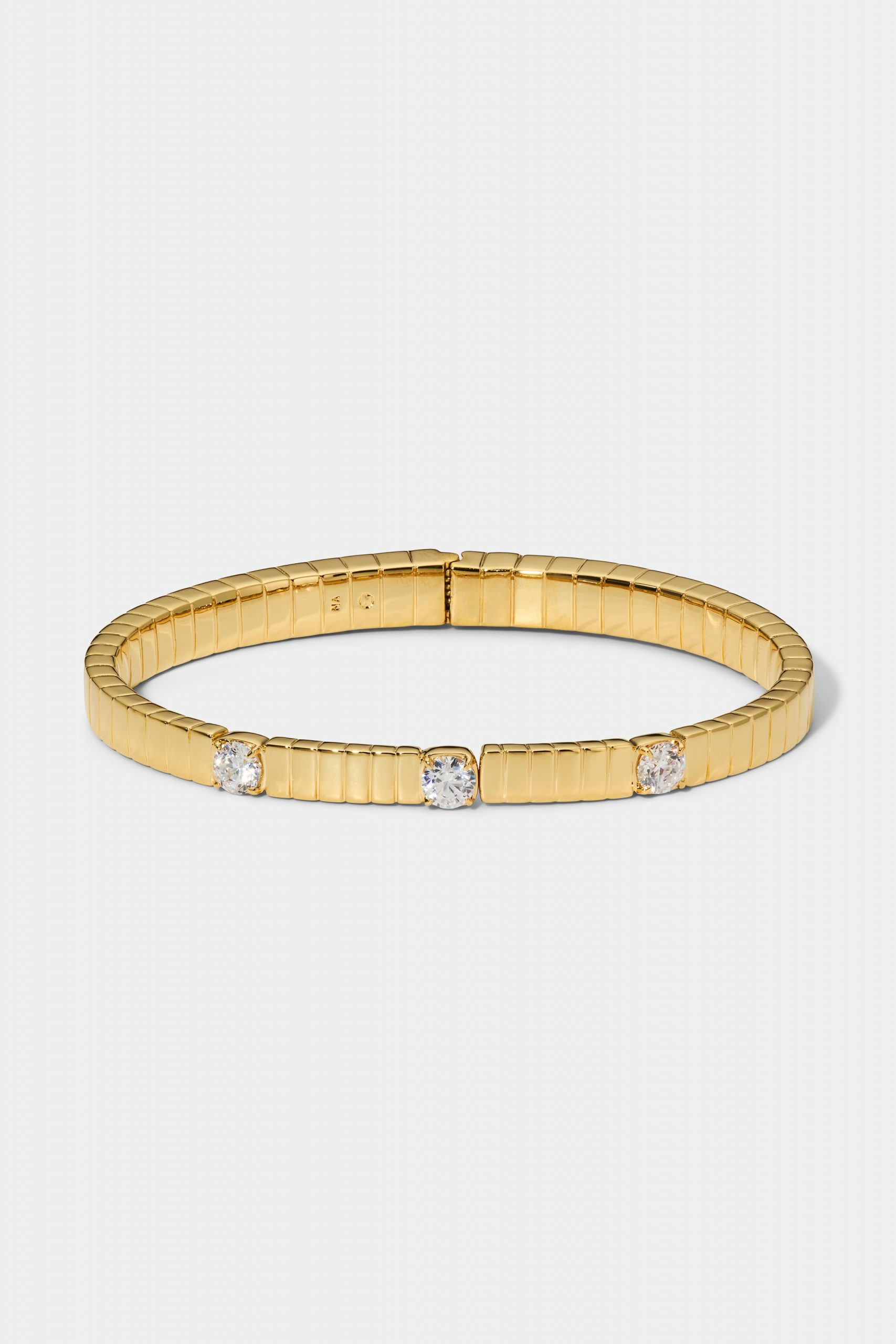 Nadri DELANCEY BOTTOM HINGE BRACELET