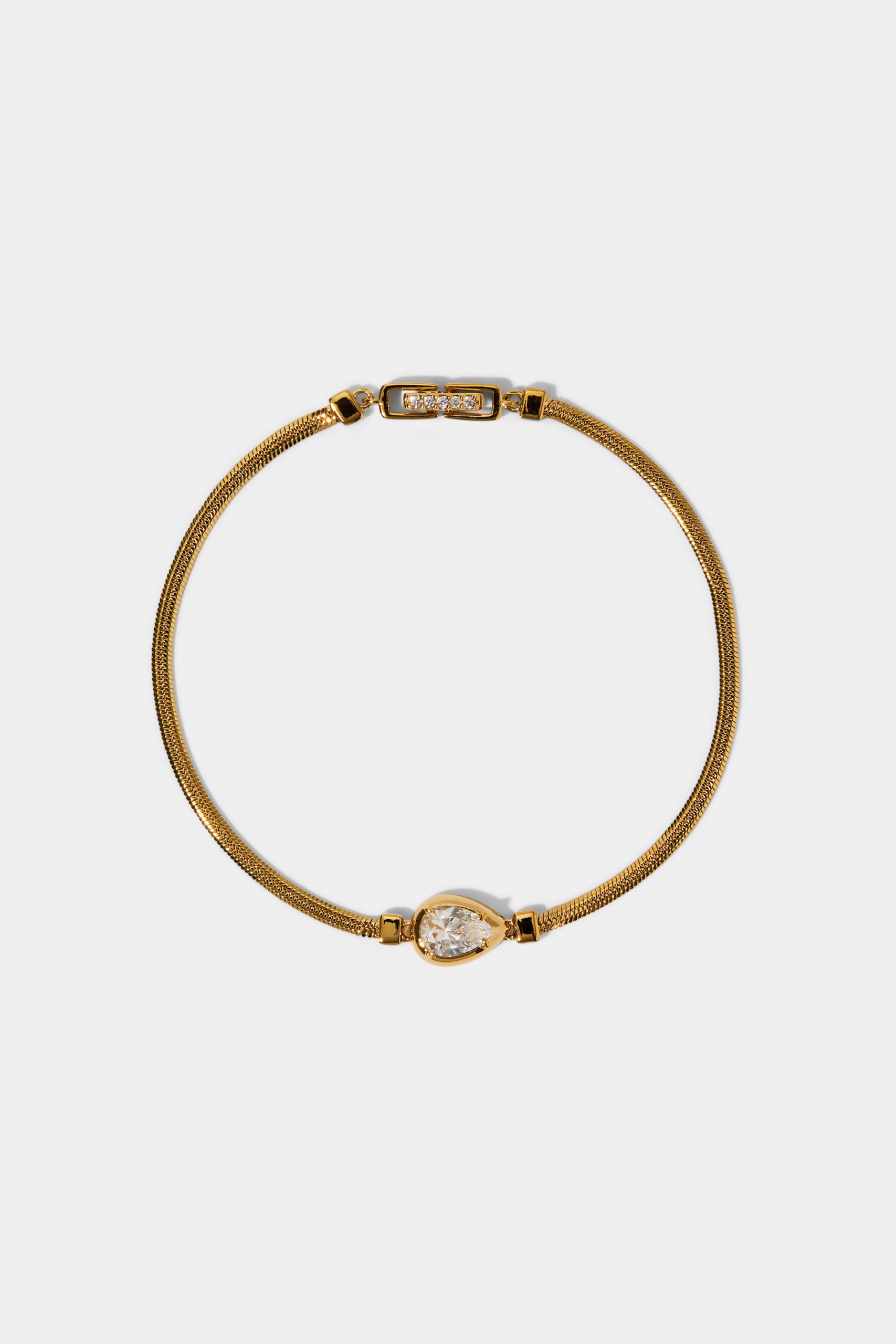 Nadri DELANCEY PEAR LINE BRACELET