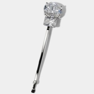 Nadri OVAL AND EMERALD CZ BOBBY PIN