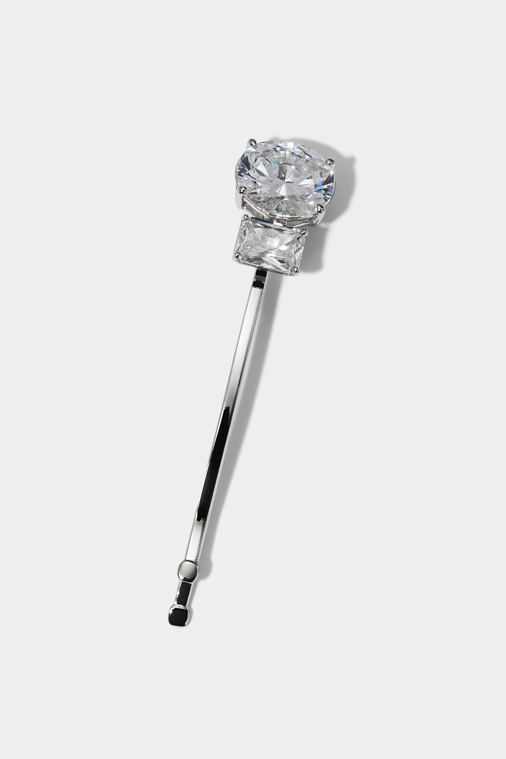 Nadri OVAL AND EMERALD CZ BOBBY PIN