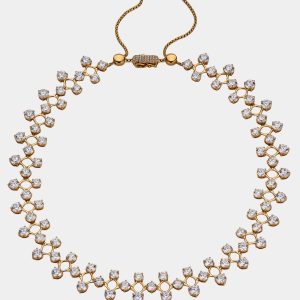 Nadri HALLE CZ STATEMENT ADJUSTABLE COLLAR NECKLACE