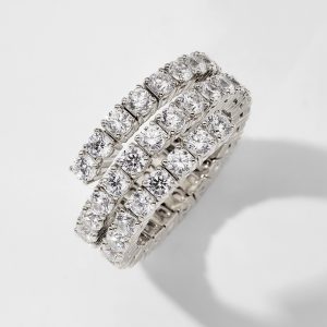 Nadri MATCHPOINT FLEXIBLE CZ WRAP RING