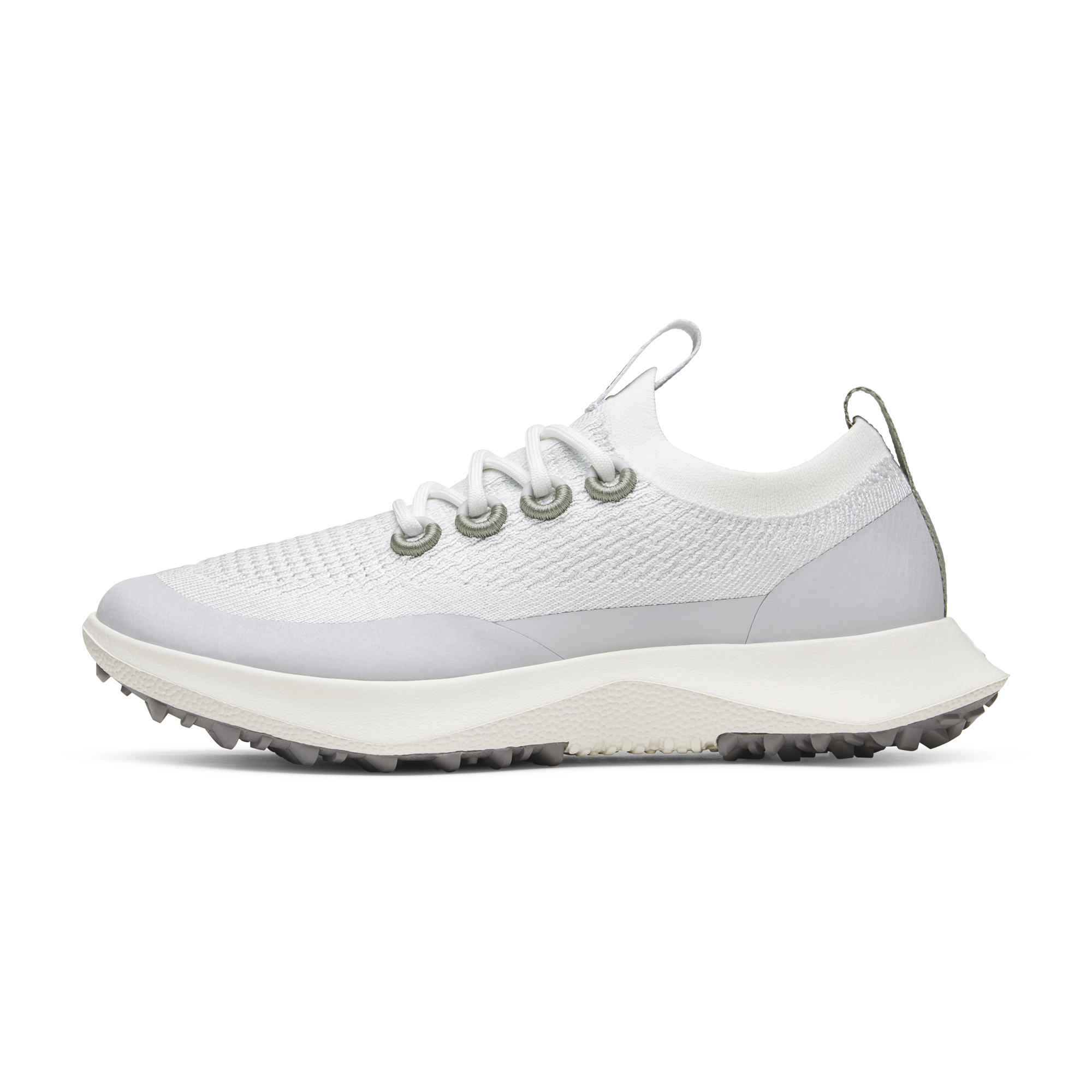 Allbirds Women's Tree Dasher 2 - Utility - Blizzard/Hazy Pine (Natural White Sole)