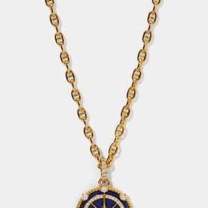 Nadri GLOBE TROTTER COMPASS PENDANT NECKLACE