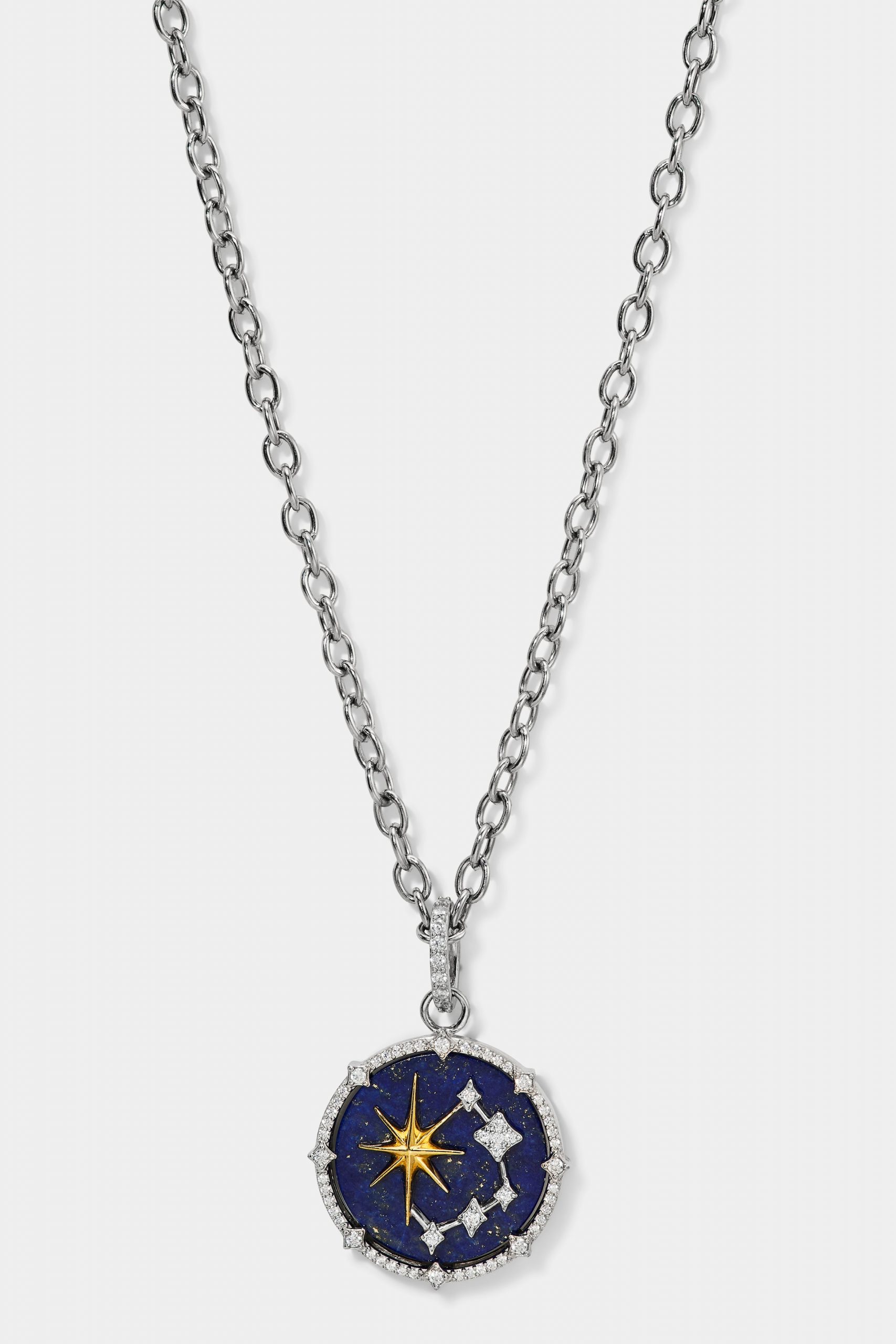 Nadri GLOBE TROTTER STARS PENDANT NECKLACE