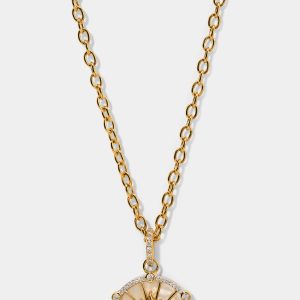Nadri GLOBE TROTTER SUN PENDANT NECKLACE