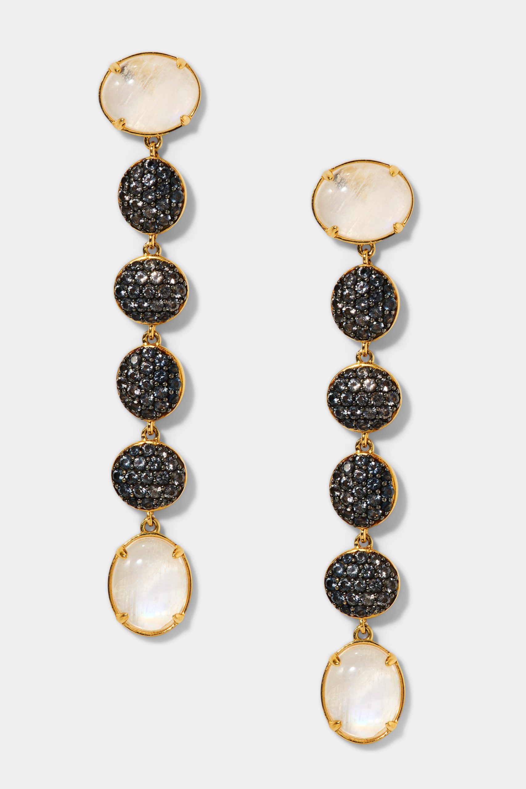 Nadri AU NATUREL LINEAR EARRINGS