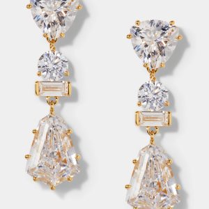 Nadri LUXOR KITE CZ DROP EARRINGS