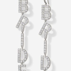 Nadri BRIDE LINEAR EARRINGS