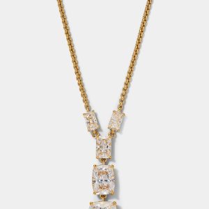 Nadri NORTHERN LIGHTS CZ ADJSUTABLE SMALL Y NECKLACE