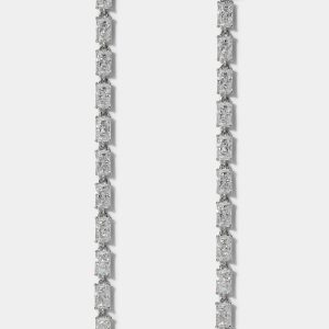 Nadri NORTHERN LIGHTS EXTRA LONG CZ LINEAR EARRINGS