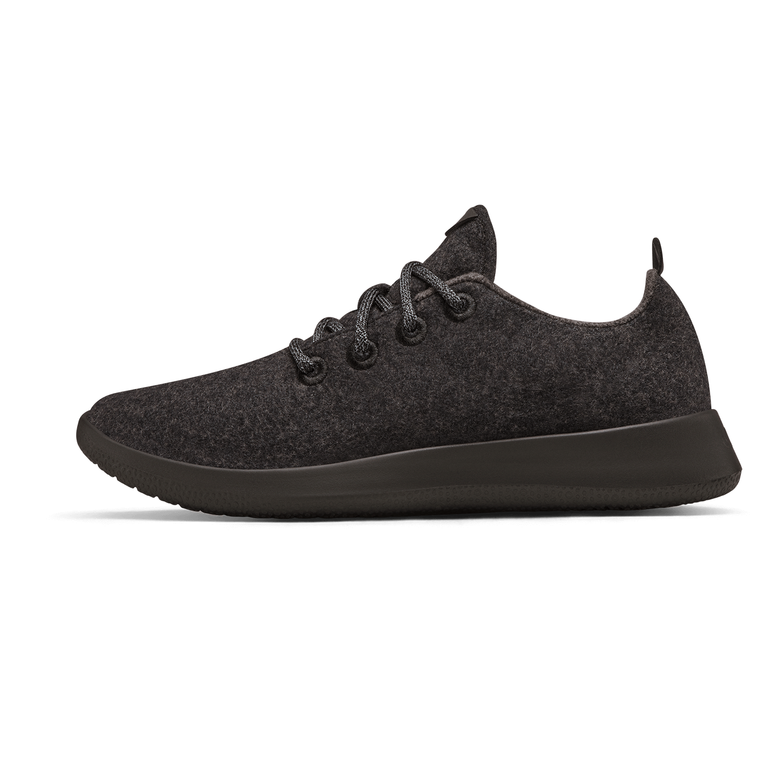 Allbirds Women's Wool Runner - Natural Black (Black Sole)
