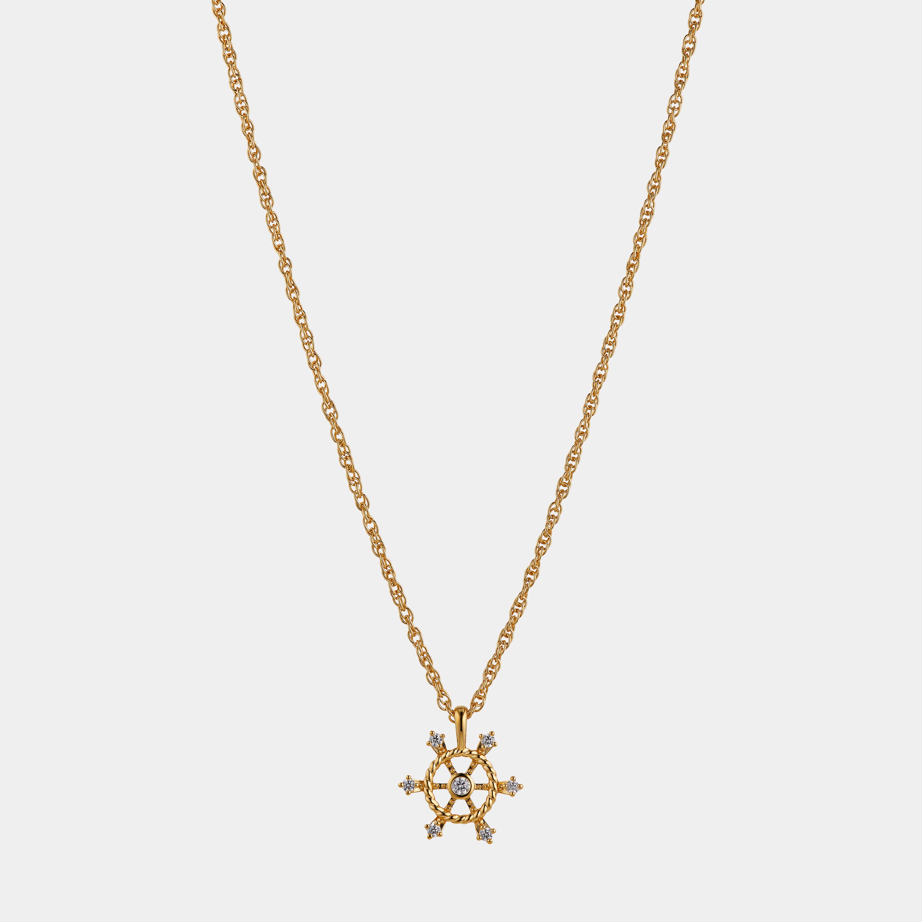 Nadri AJOA VACAY HELM PENDANT NECKLACE