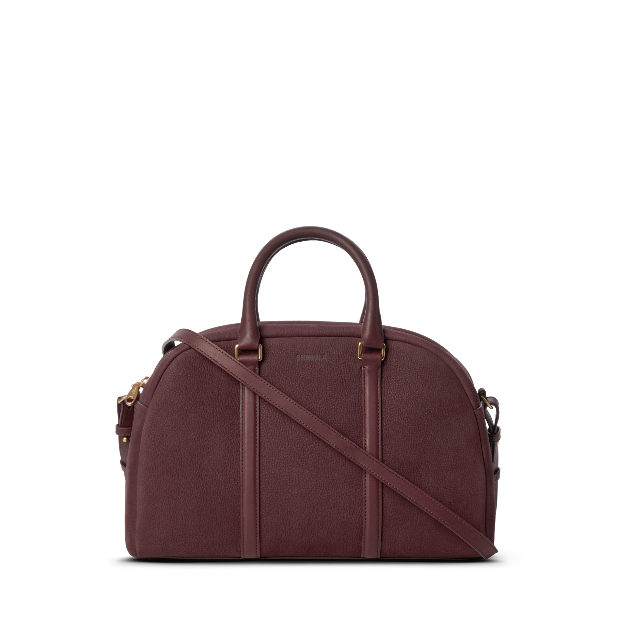 Shinola Runwell Satchel - Merlot