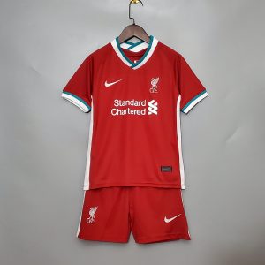 E Jerseys Liverpool FC Home Kids Shirt 20/21