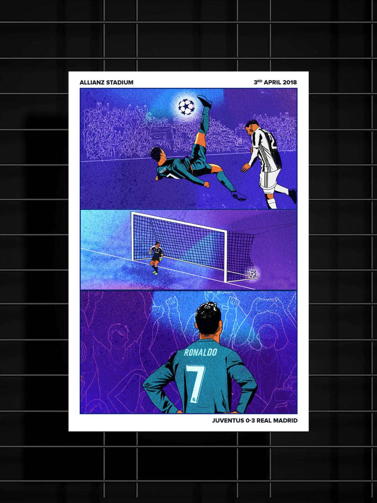 Shop Football Standing Ovation In Turin - Poster
