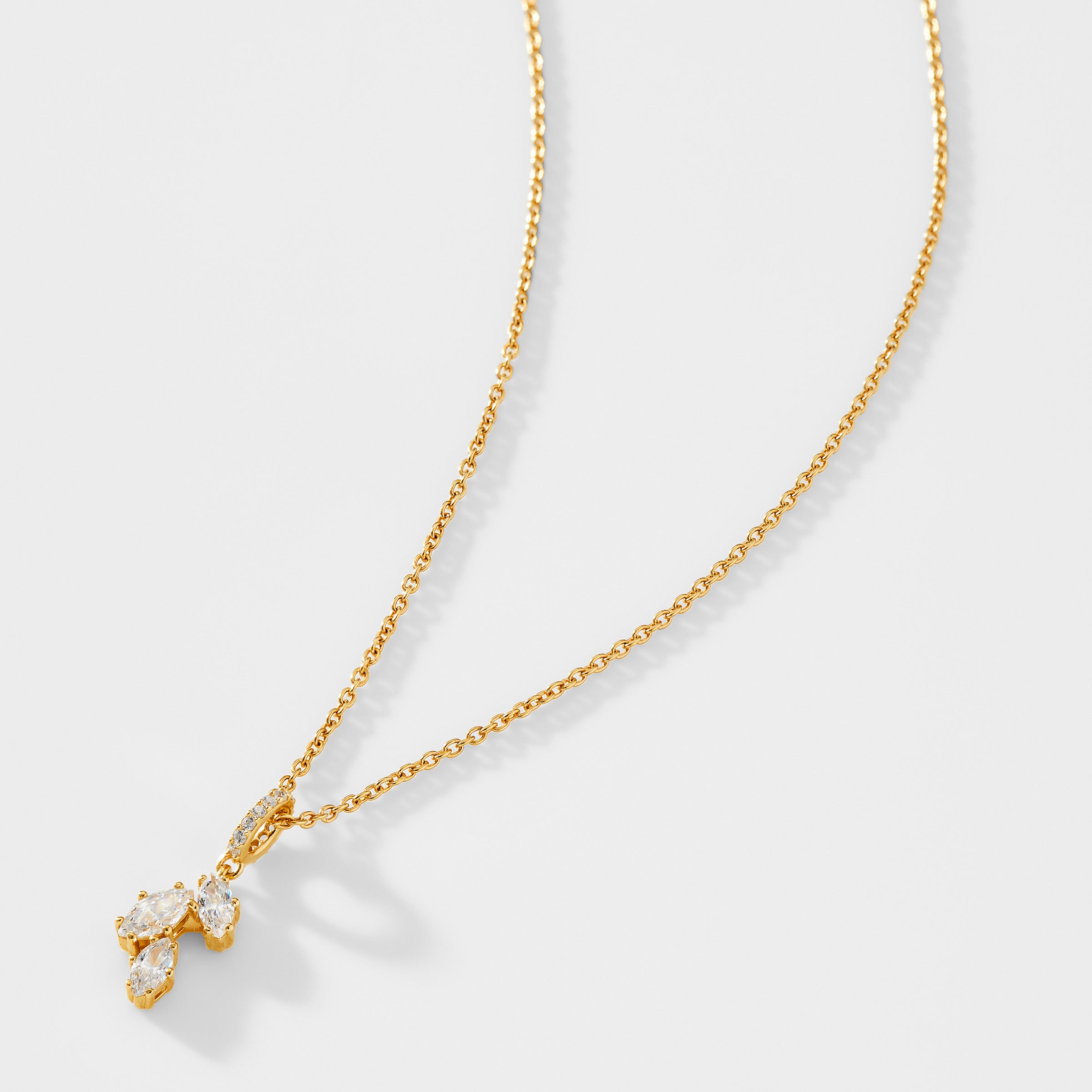 Nadri VOW MARQUISE CZ PENDANT NECKLACE