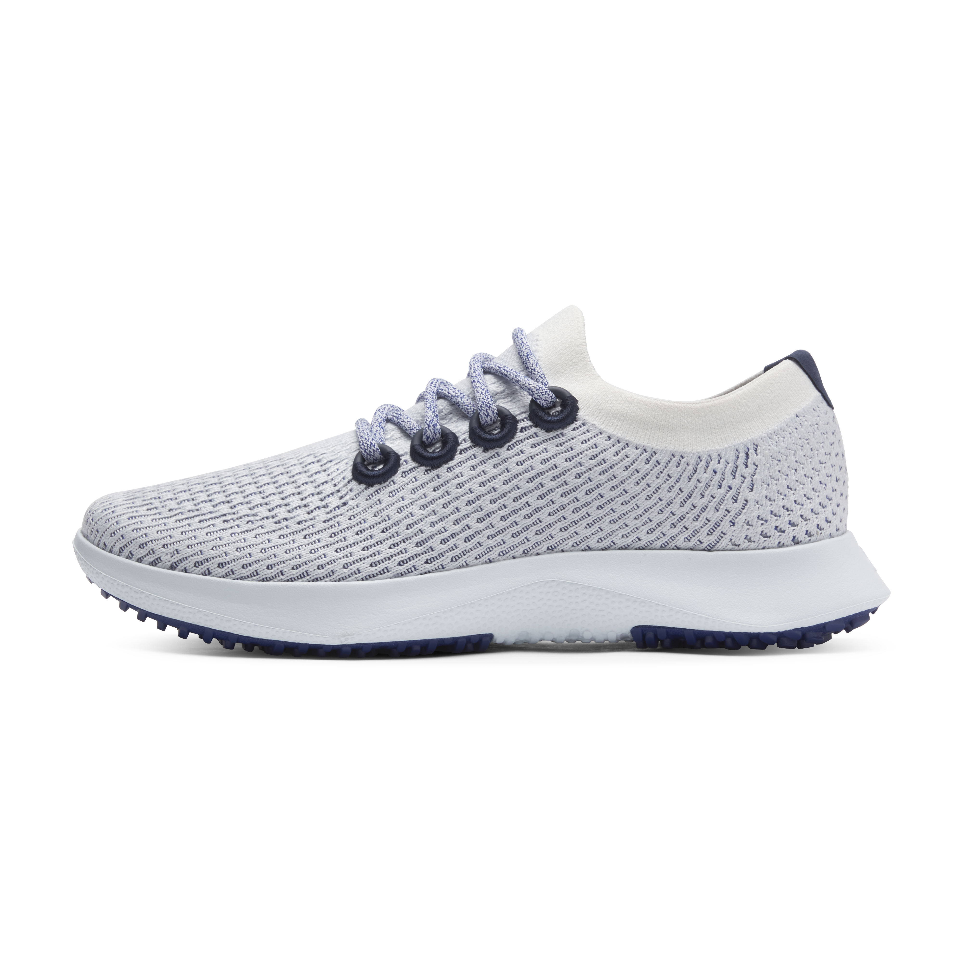 Allbirds Men's Tree Dasher 2 - Blizzard/Hazy Cobalt (Clarity Blue Sole)