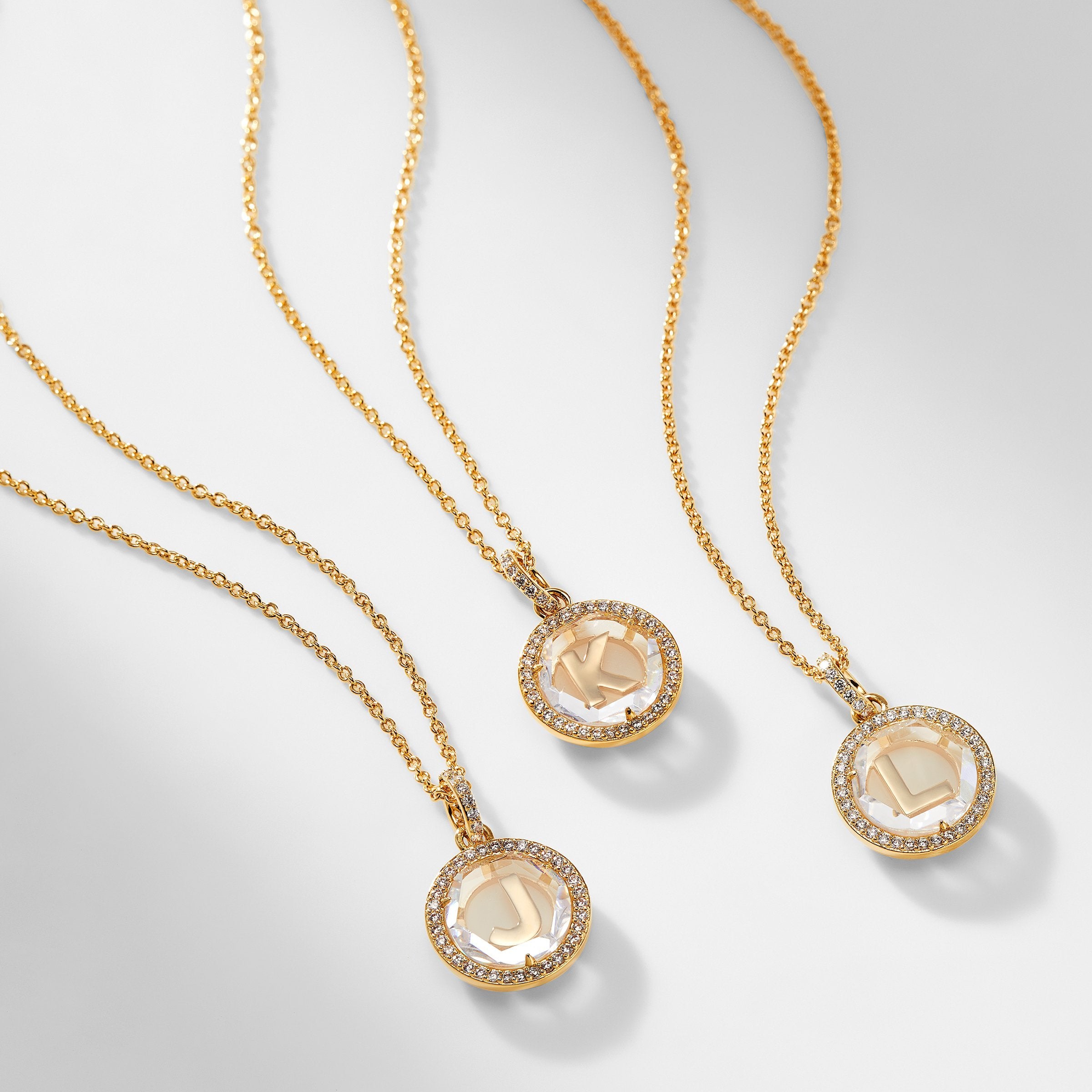 Nadri CZ INITIAL PENDANT