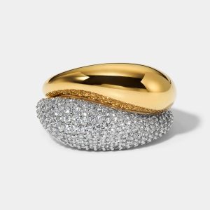 Nadri GEMINI DUO RING SET