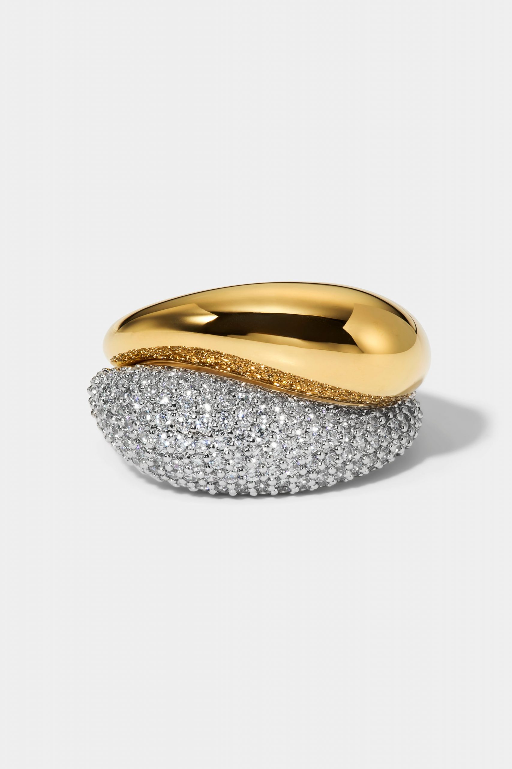 Nadri GEMINI DUO RING SET
