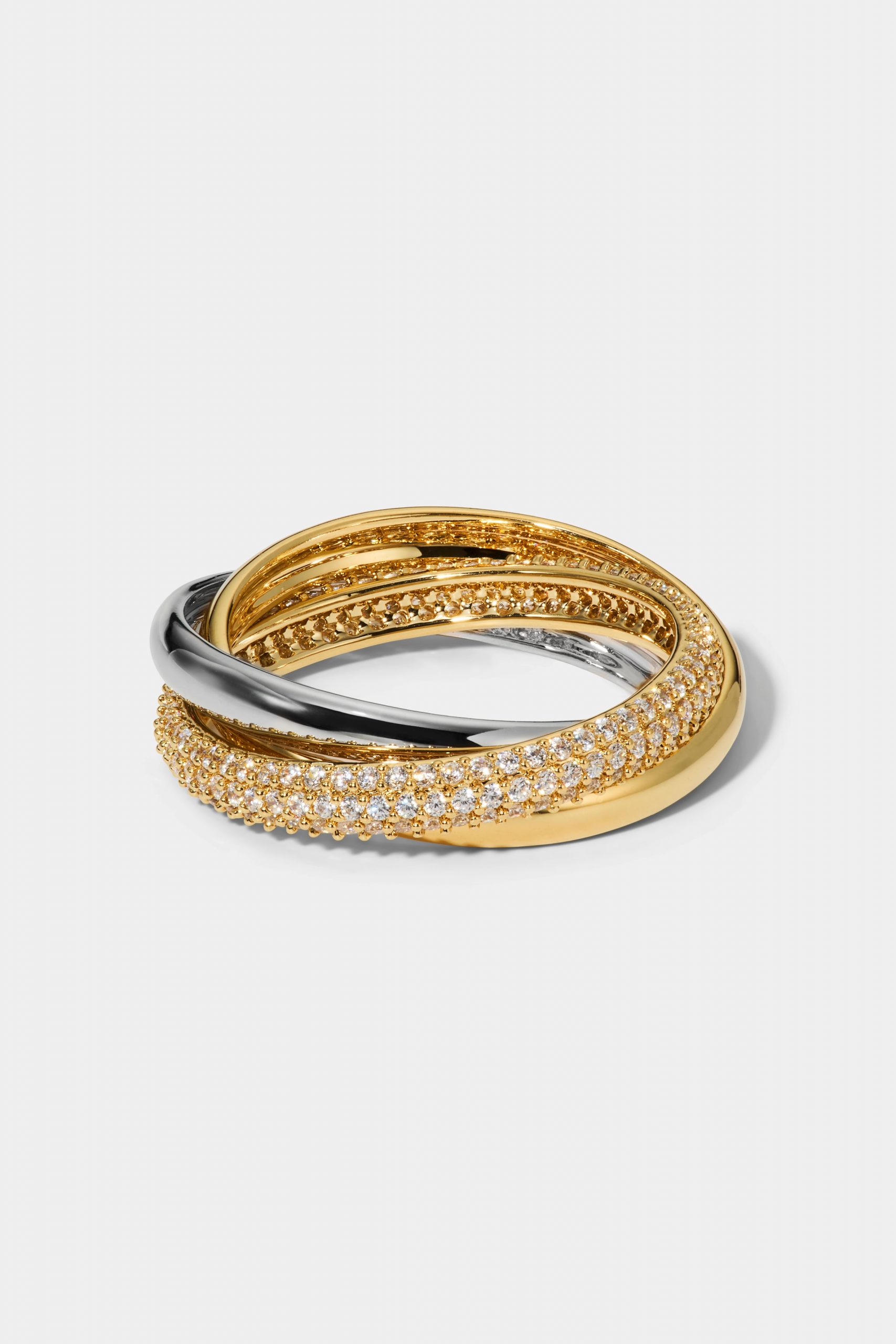 Nadri GEMINI TRIO RING