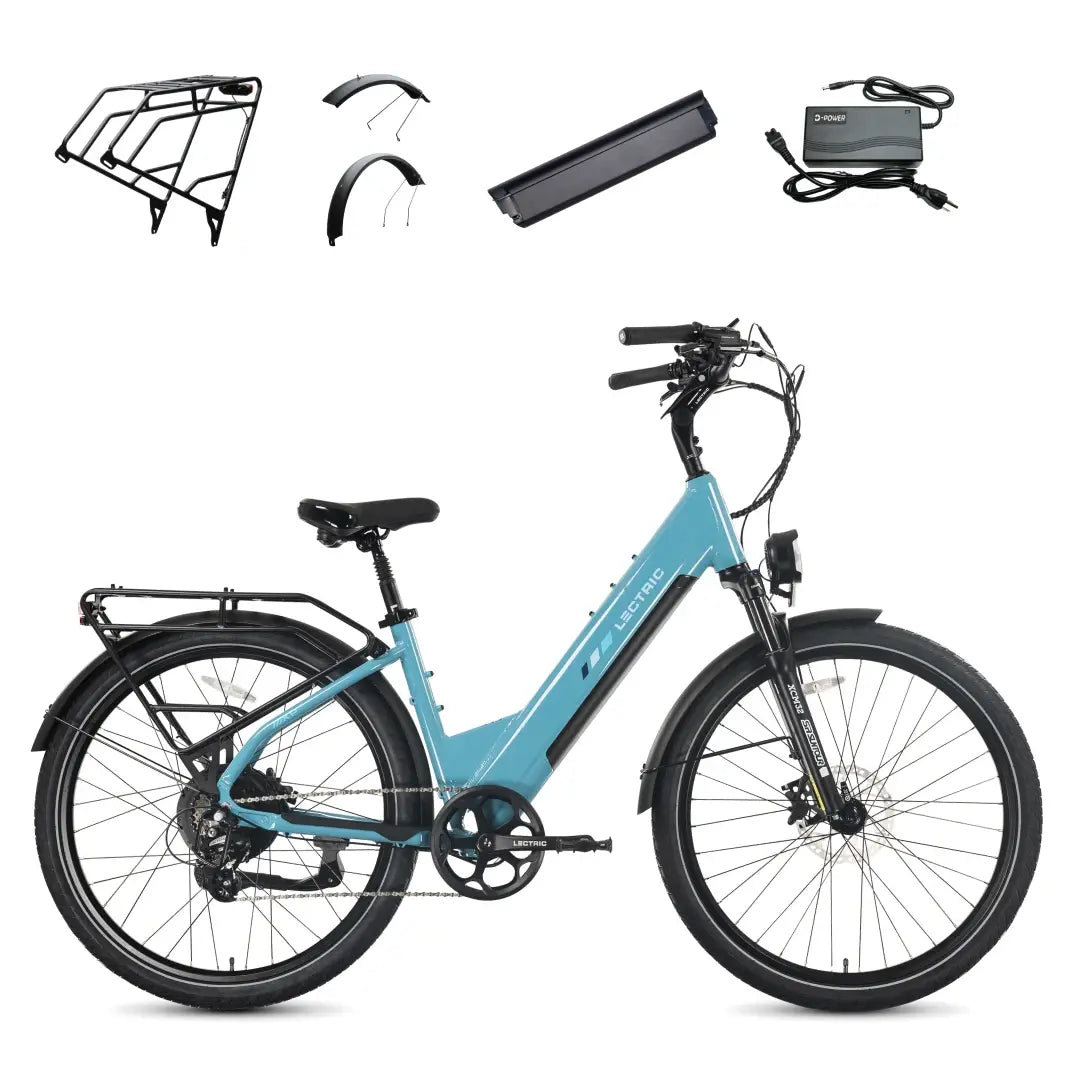 Lectric XPress2 Raindrop Blue Cruiser - Backorder Special Offer