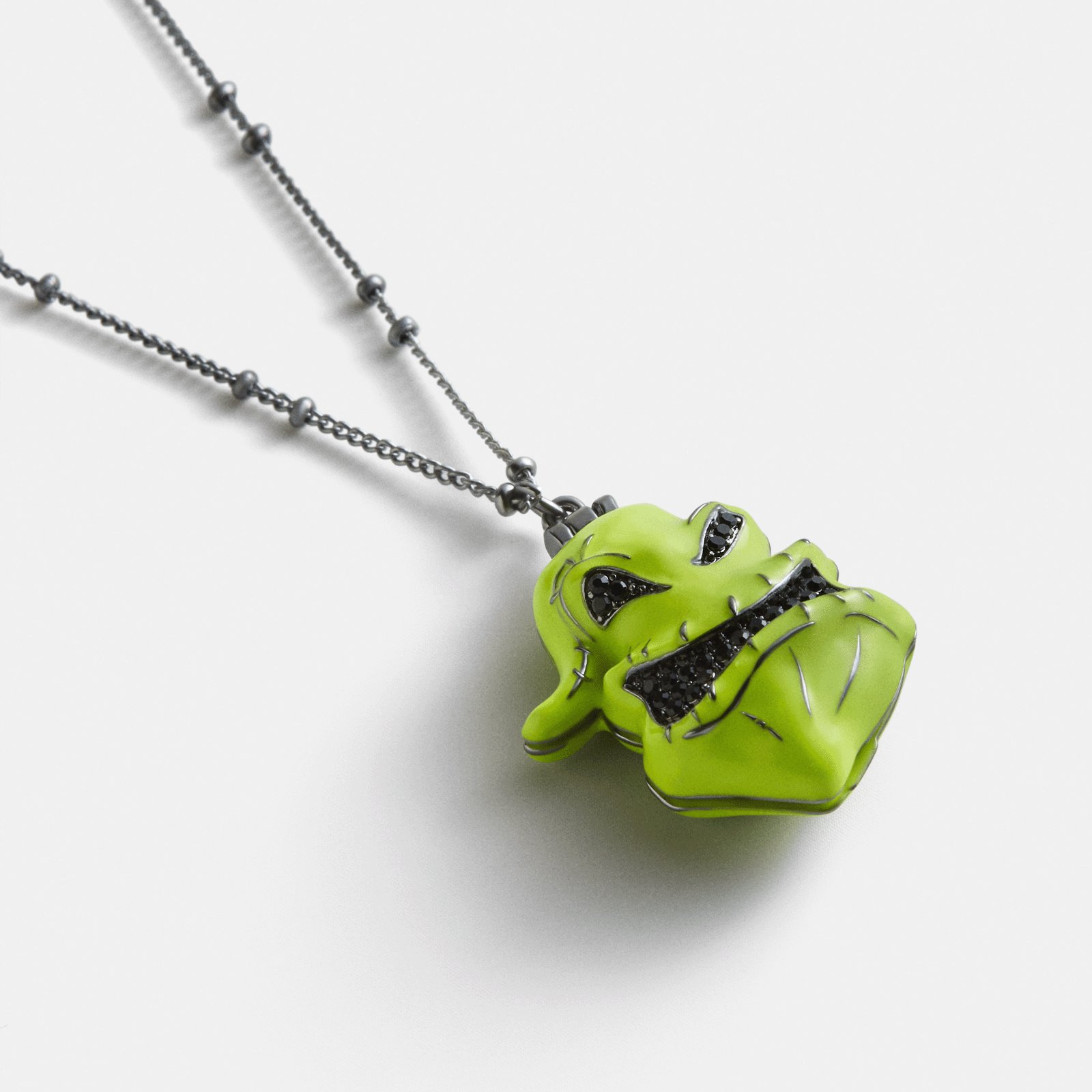 BaubleBar Disney Tim Burton's Nightmare Before Christmas Oogie Boogie Pendant Necklace