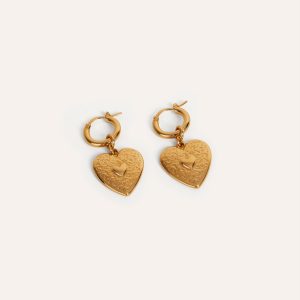 Rouje Boucles d'oreilles EMILIE