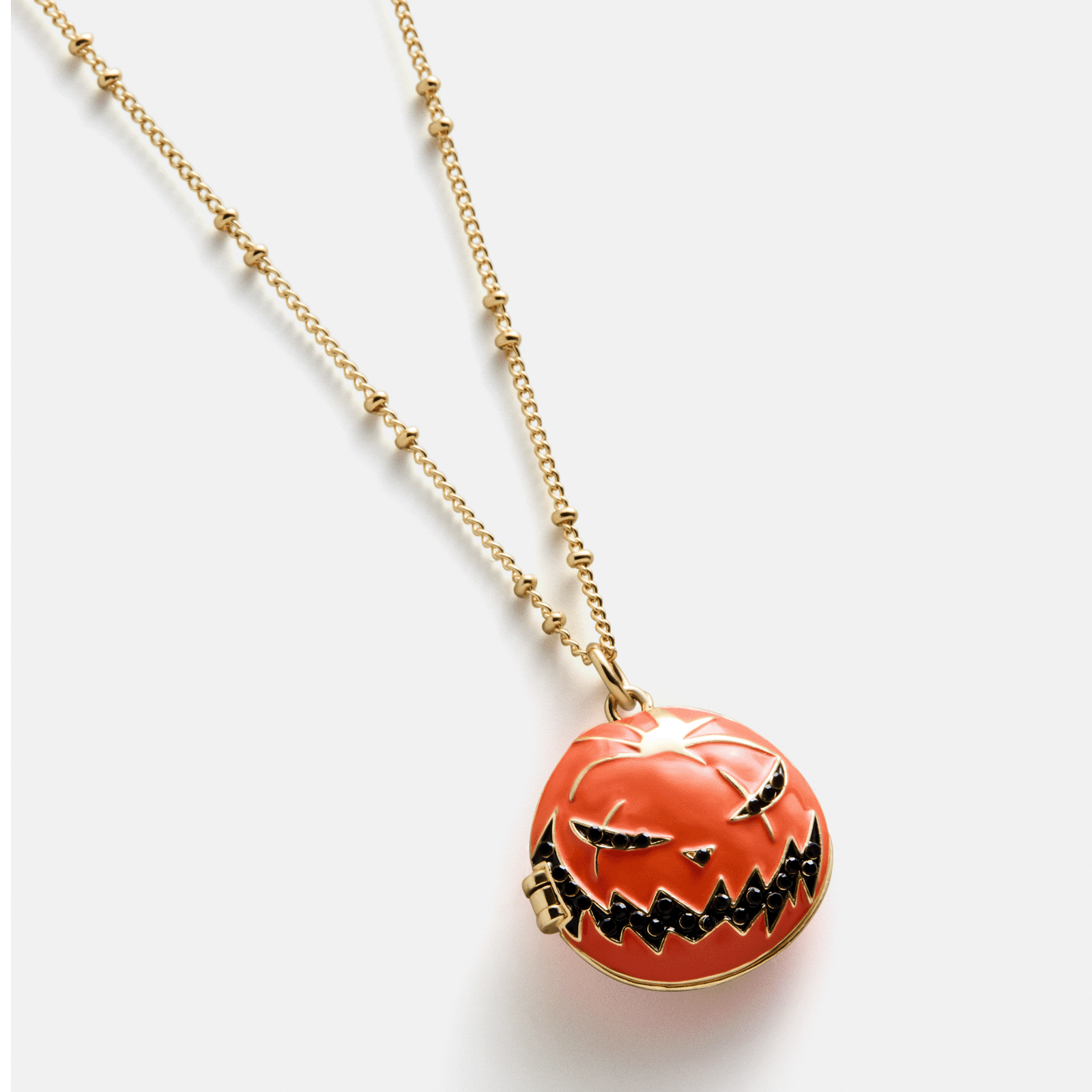 BaubleBar Disney Tim Burton's Nightmare Before Christmas Jack Skellington Necklace
