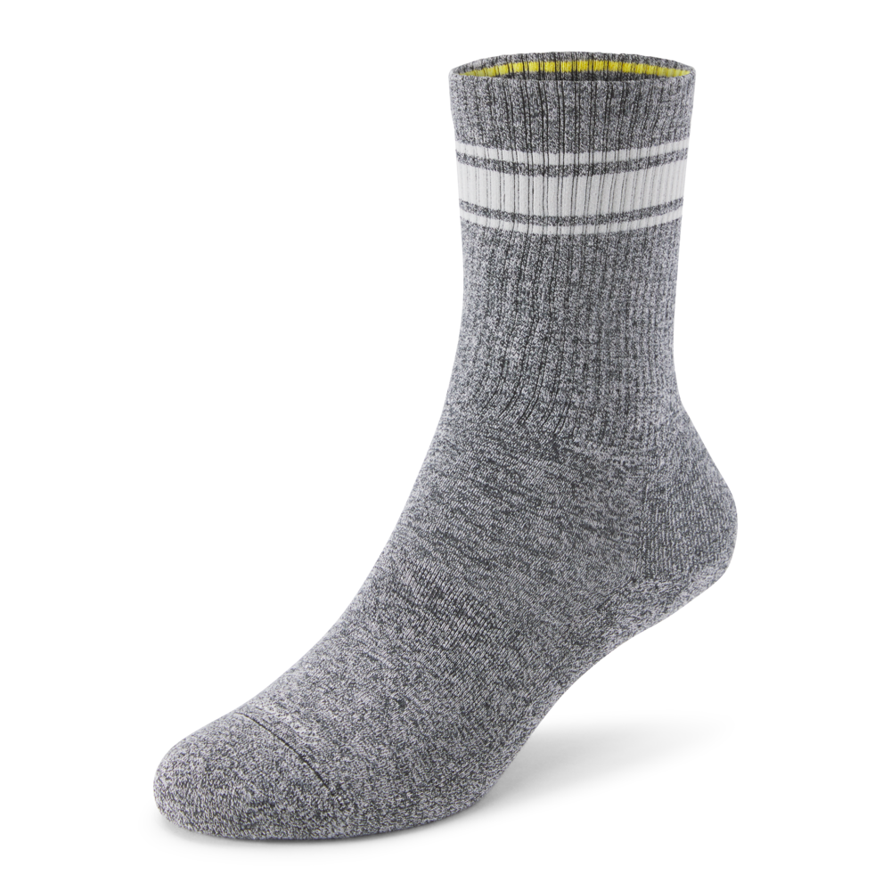 Allbirds Anytime Crew Sock - Natural Grey Heather/Light Grey